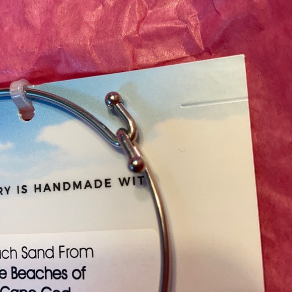 Dune Jewelry Cape Cod Beach Wave Bangle Bracelet - Picture 8 of 9